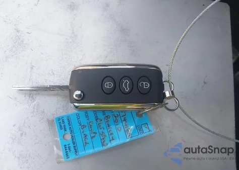 2010 Bentley Continental Gt Speed z USA, uszkodzony, nr VIN SCBCP7ZA3AC062508